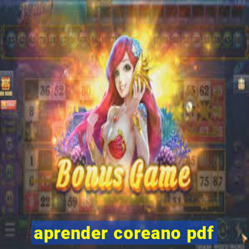 aprender coreano pdf